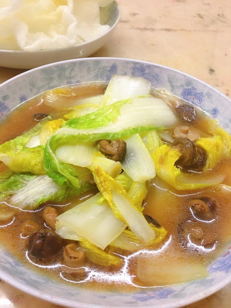 小蘑菇娃娃菜（清淡版）