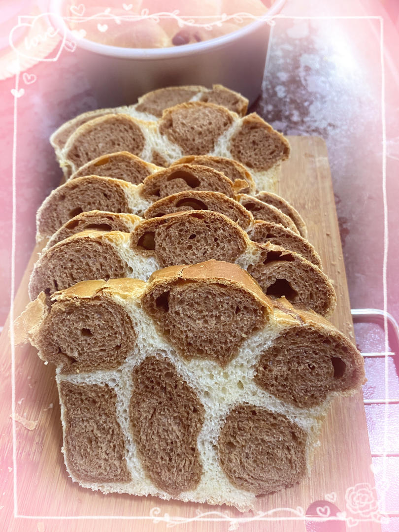 鹿纹吐司&豹纹吐司~天然酵种(波兰种)