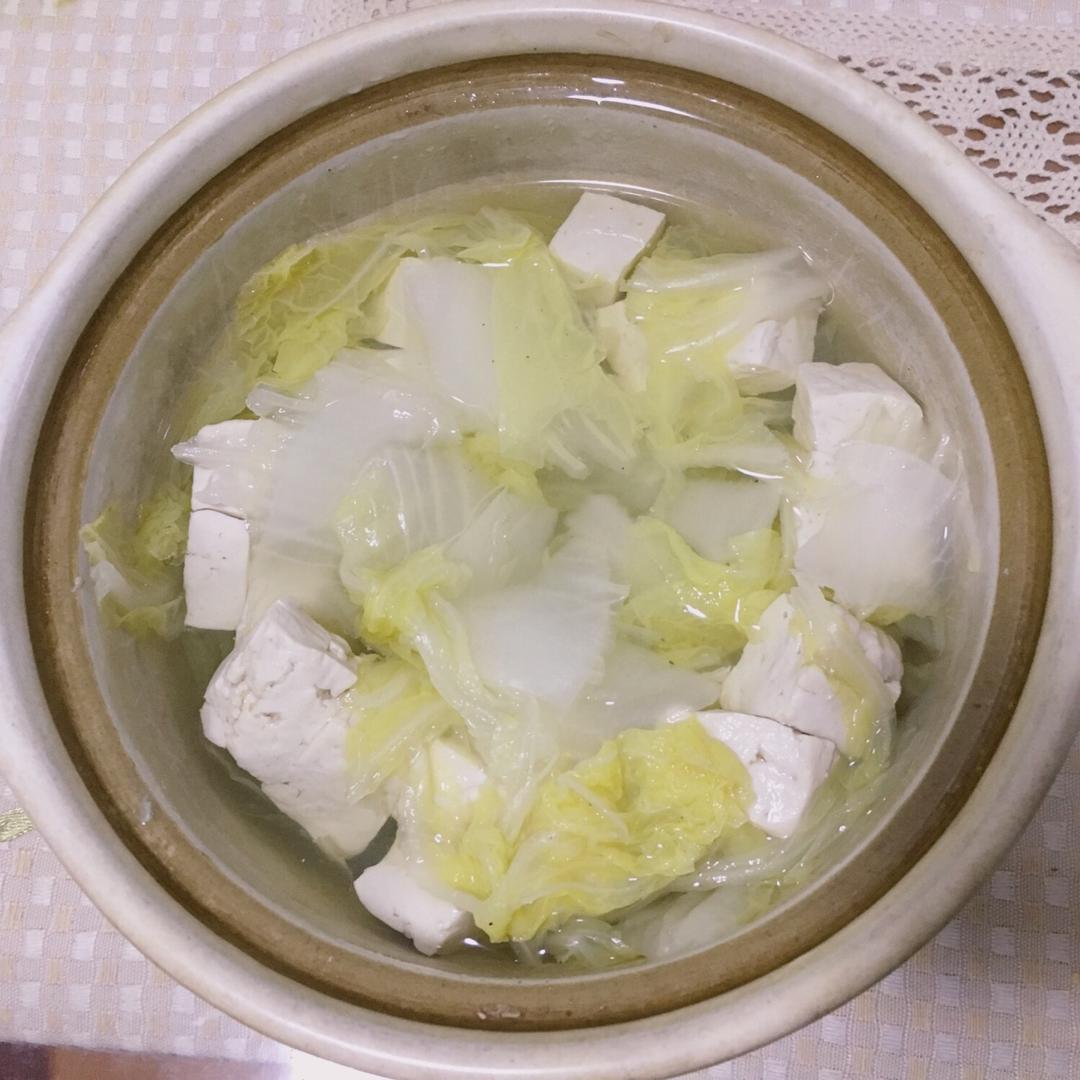 砂锅白菜豆腐