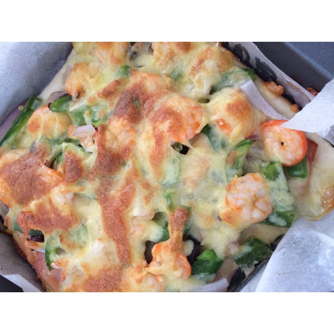 8寸纯手工什锦披萨