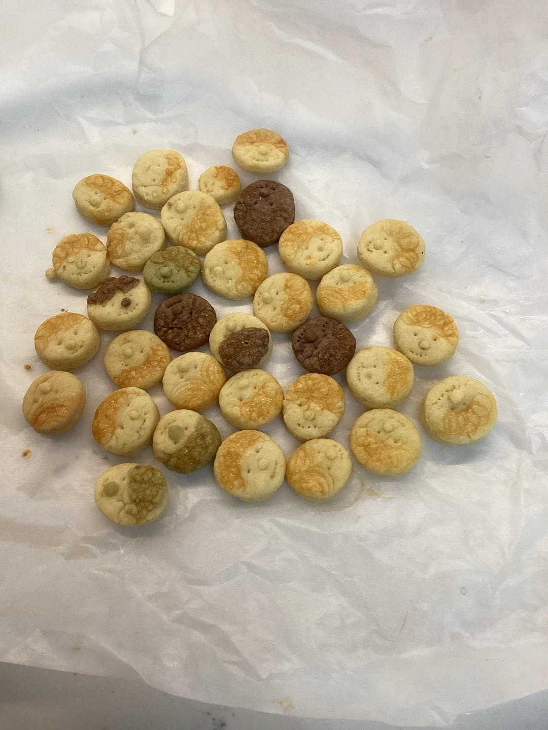 无需模具‼️简单可爱的搞怪小孩曲奇饼干