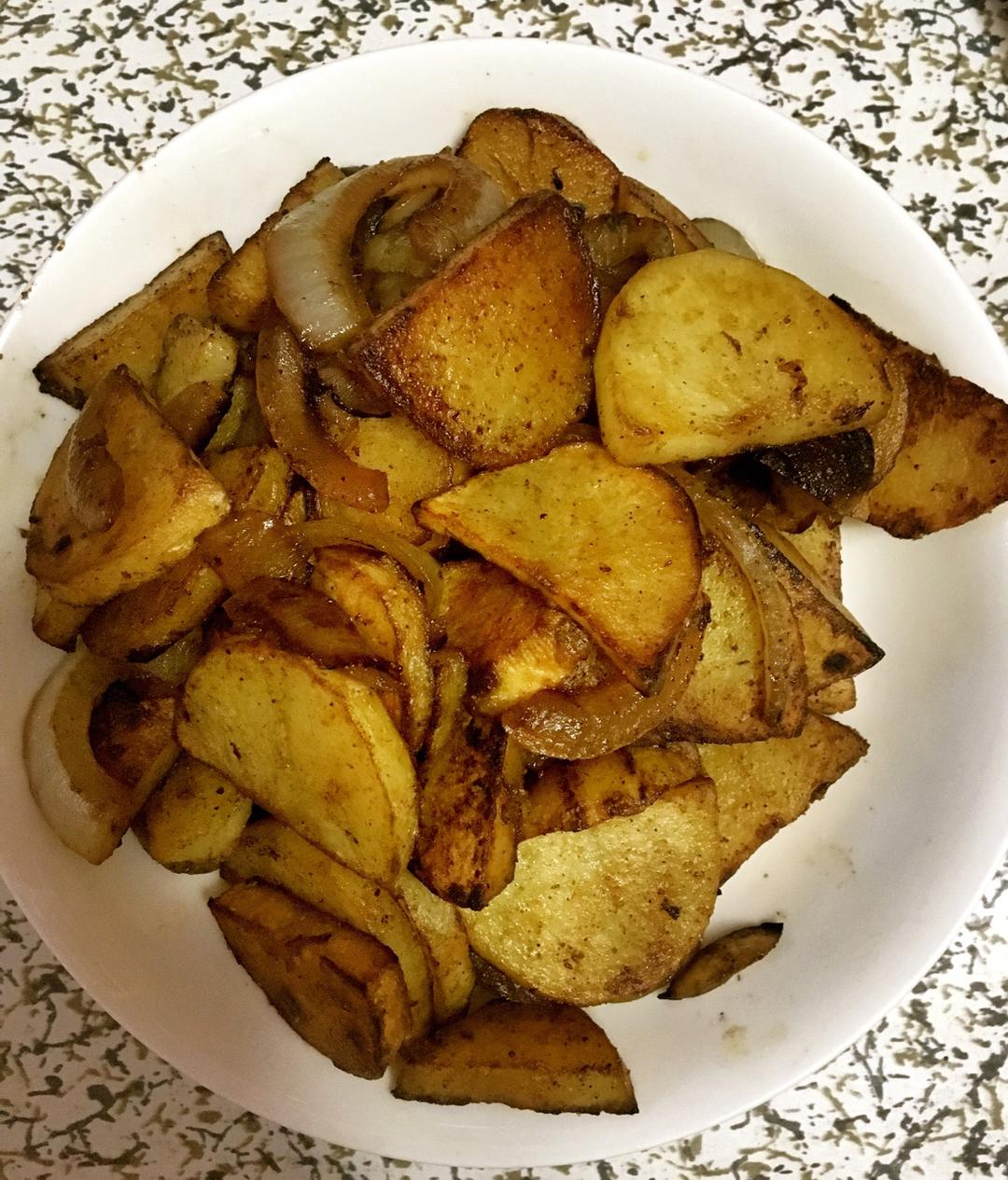 在家复制烧烤味土豆/孜然土豆