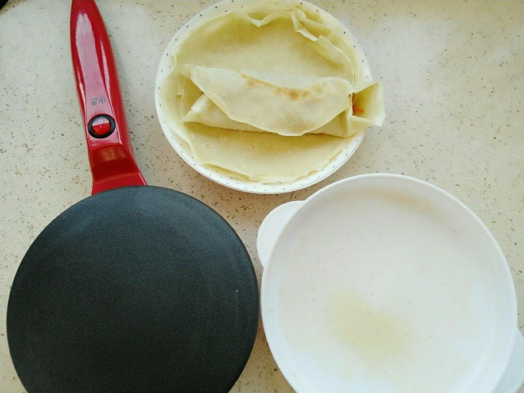 懒人菜盒子（不揉面、不擀面）