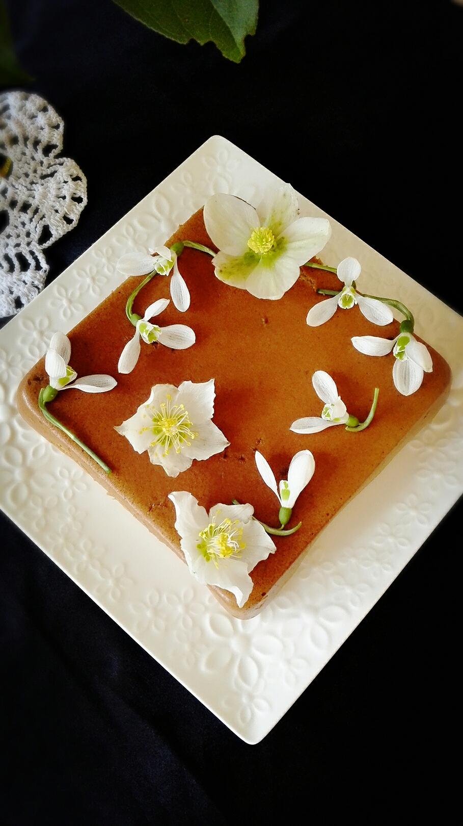 抹茶红豆方蛋糕的做法