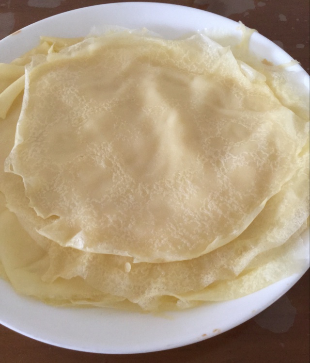 千层蛋糕（面糊不结块搅拌法+抹茶粉无颗粒）