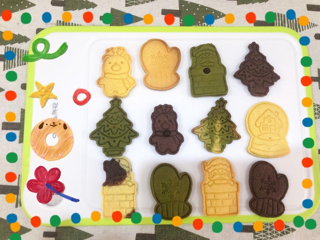 超可爱的可可曲奇饼干