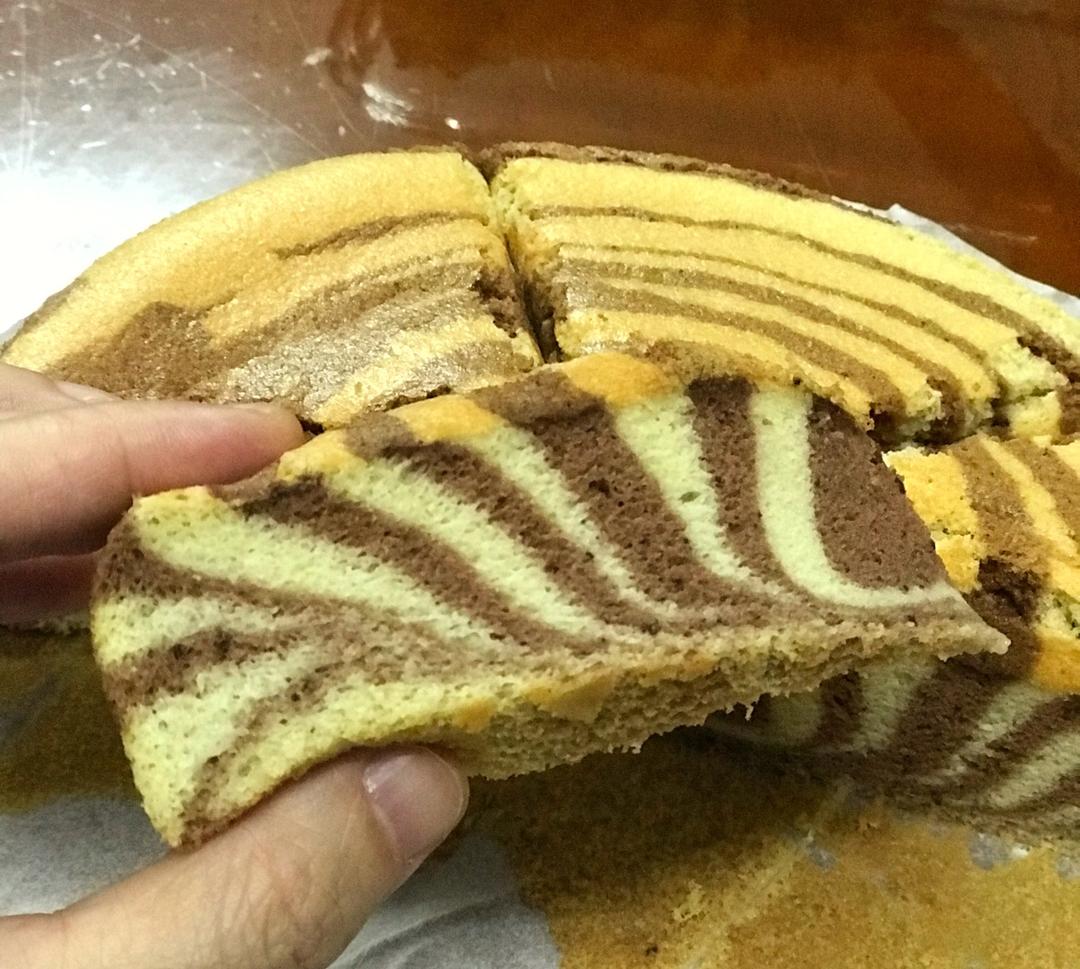 斑马纹酸奶蛋糕