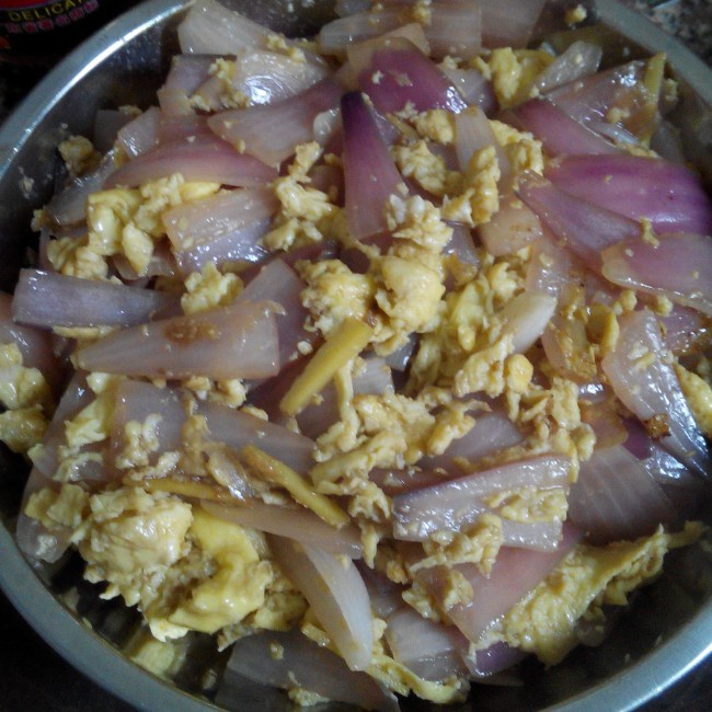洋葱炒蛋