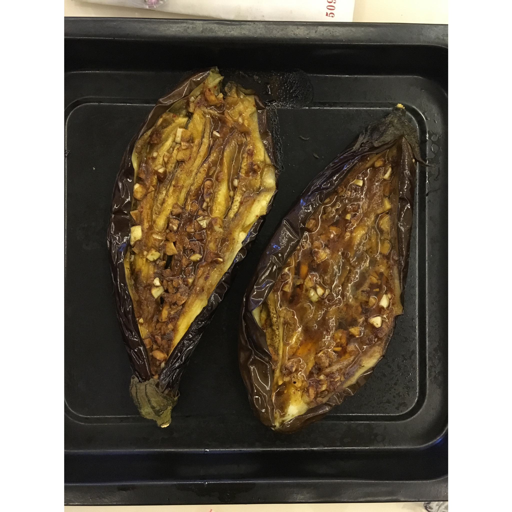 CC招牌菜销魂烤茄子，百吃不厌！