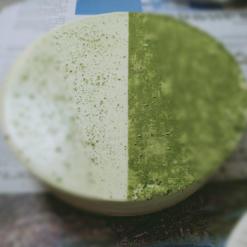 渐变抹茶慕斯蛋糕：我Amanda带着既美又作的抹茶甜点又来了！【曼食慢语】
