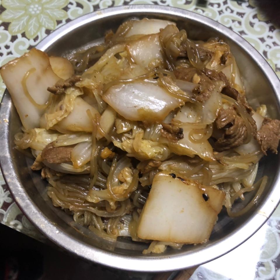 白菜炖粉条