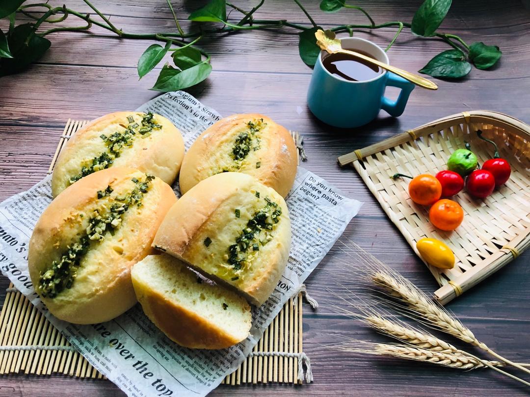蒜香软欧包（汤种法）