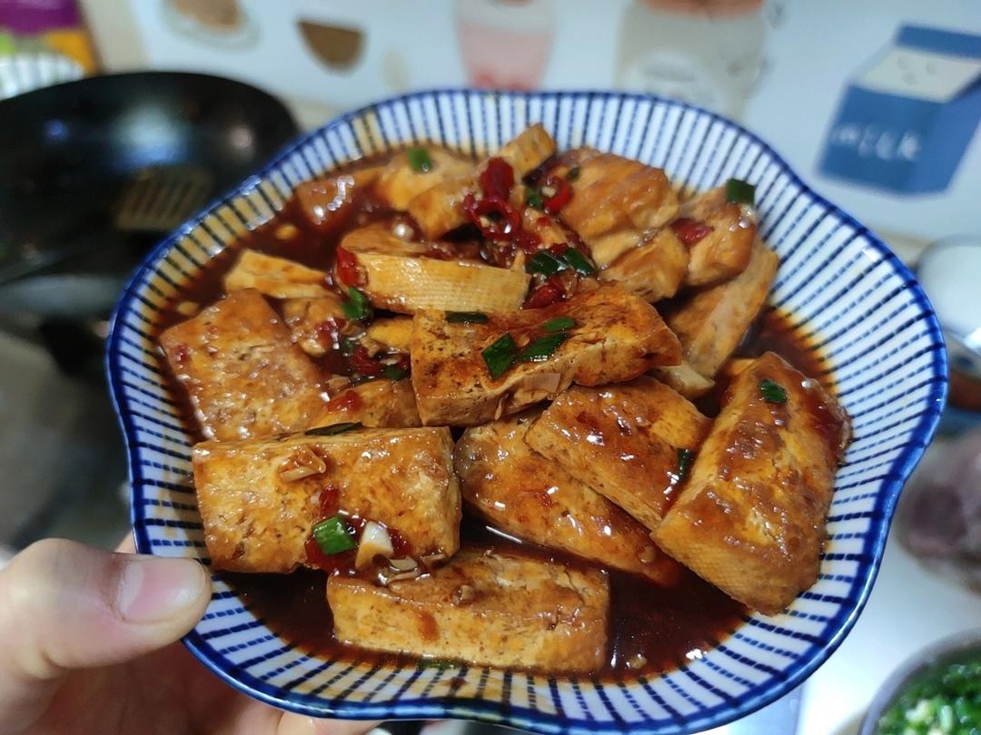 蒜香煎豆腐 炒鸡无敌美味