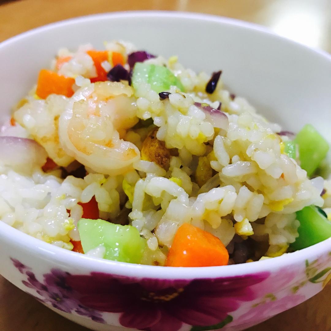 虾仁炒饭