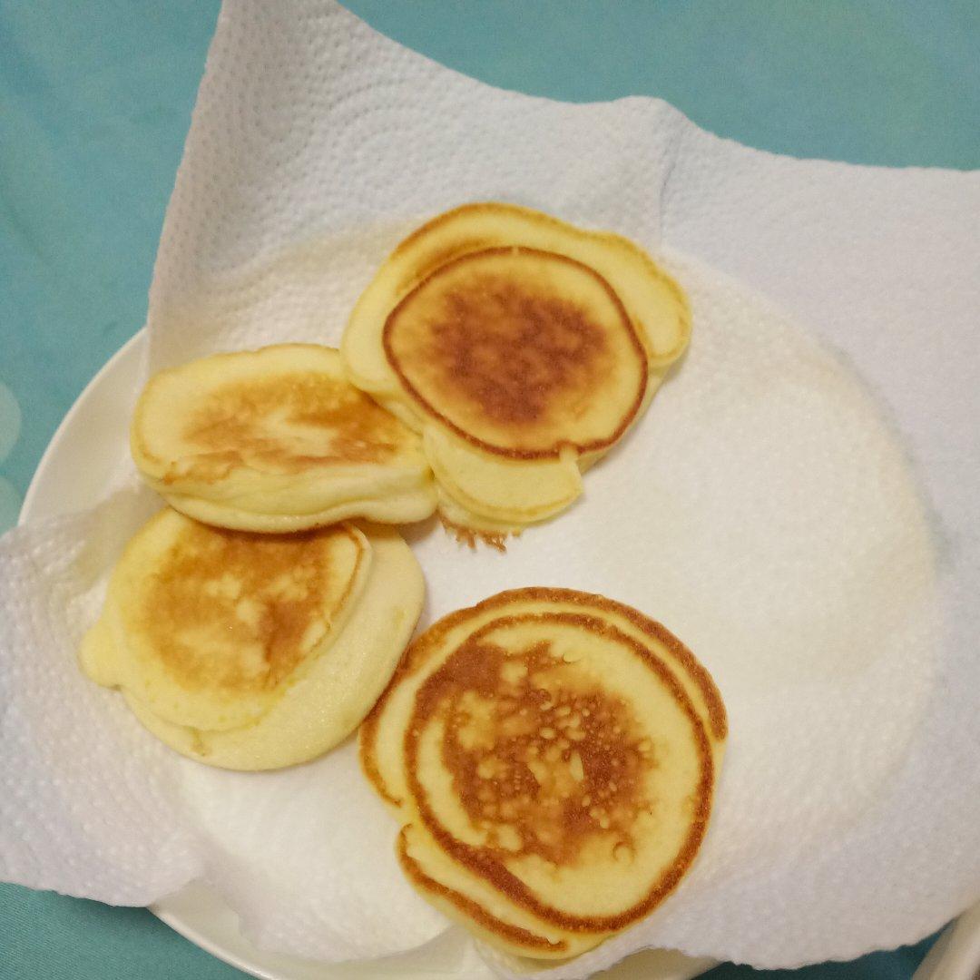 平底锅做的舒芙蕾松饼