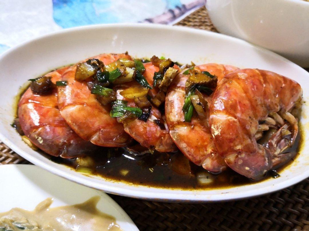 油焖阿根廷红虾