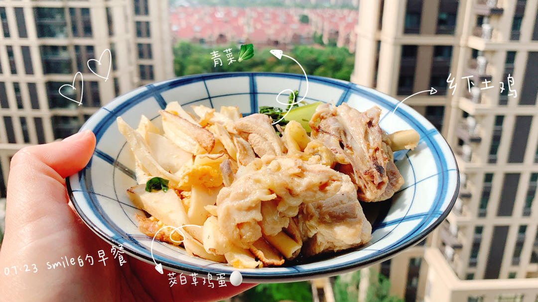 坚持12天增肌早餐之一