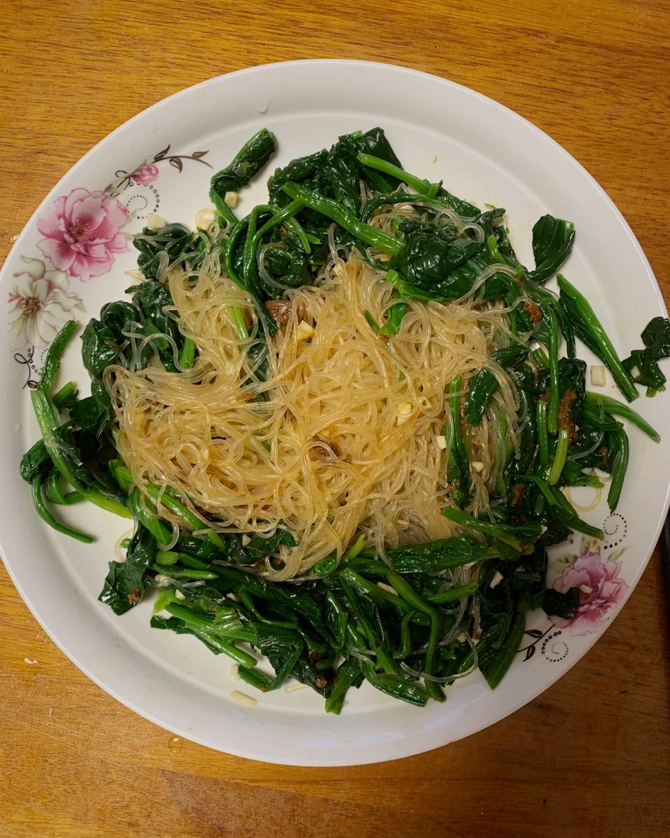 酱拌菠菜粉