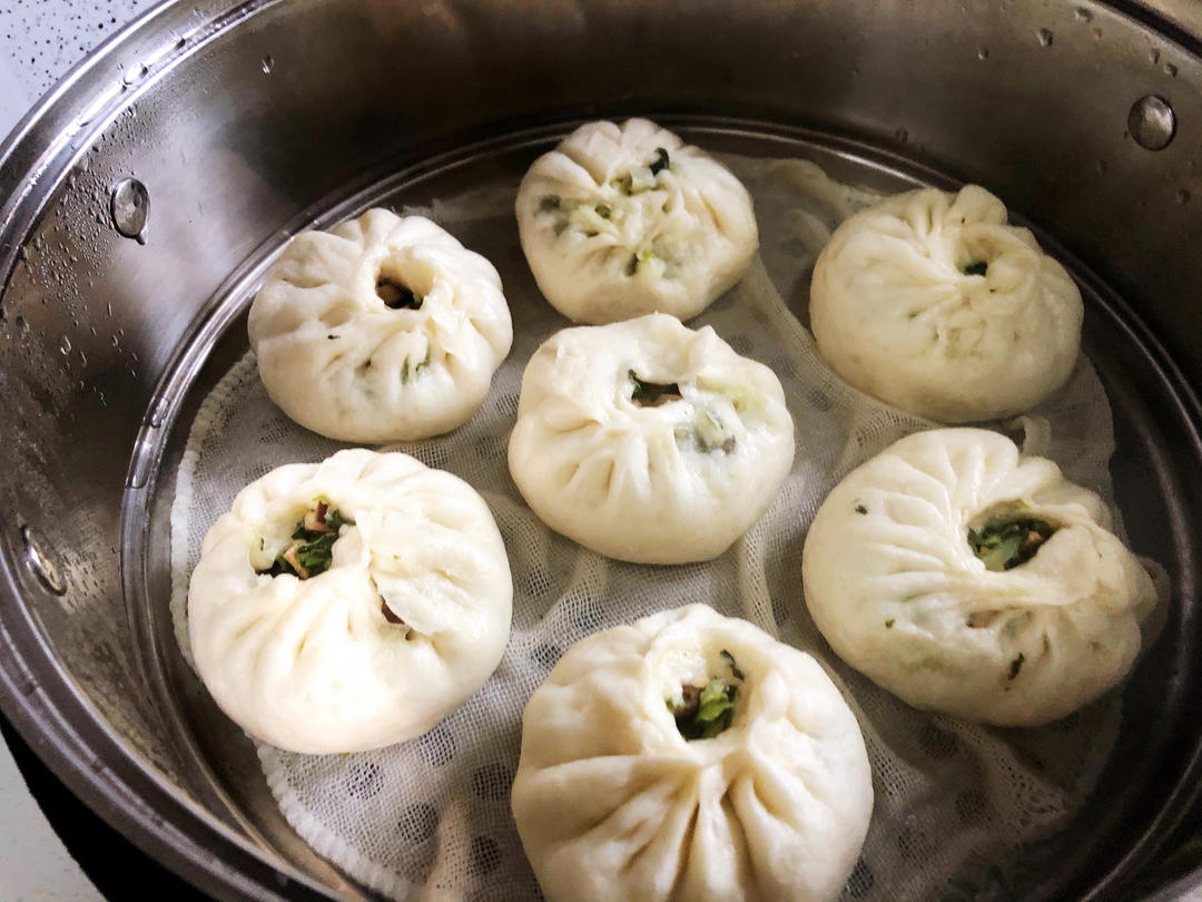 秒杀绿杨邨的香菇菜包