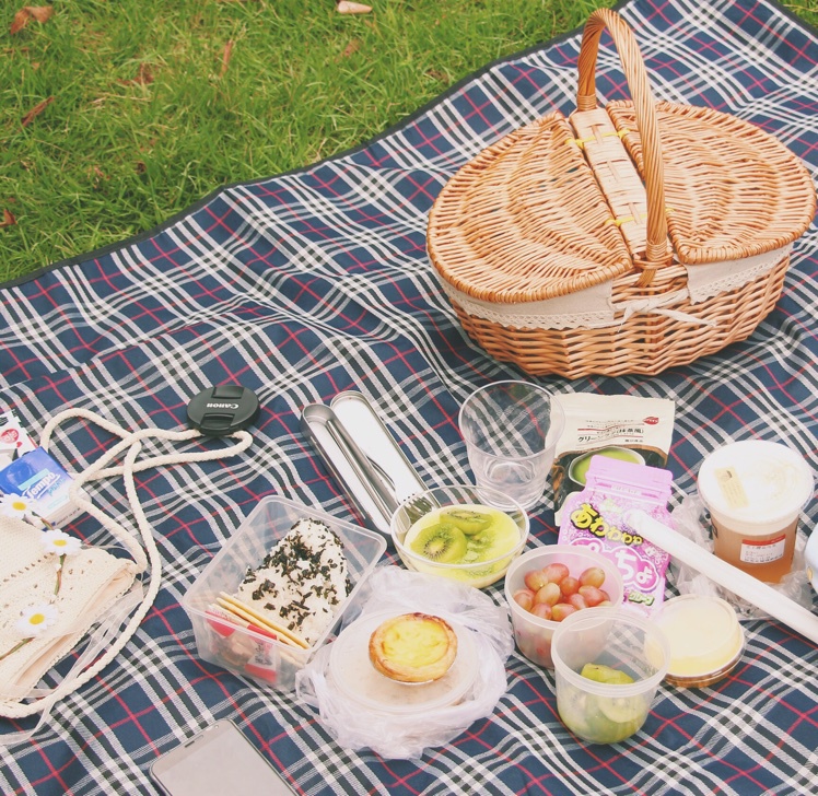 只要有野餐的气氛足够> <