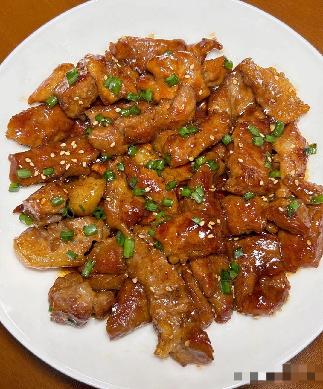 照烧猪排（烧梅花肉）