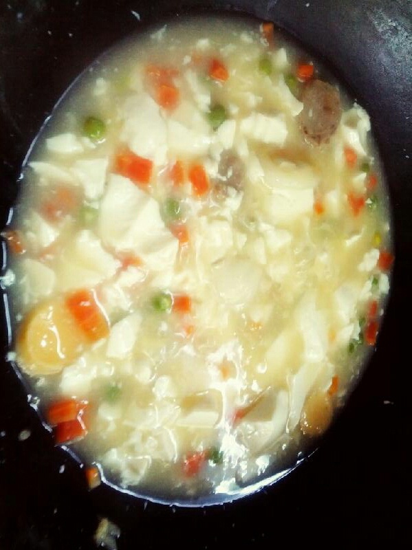 蟹黄豆腐