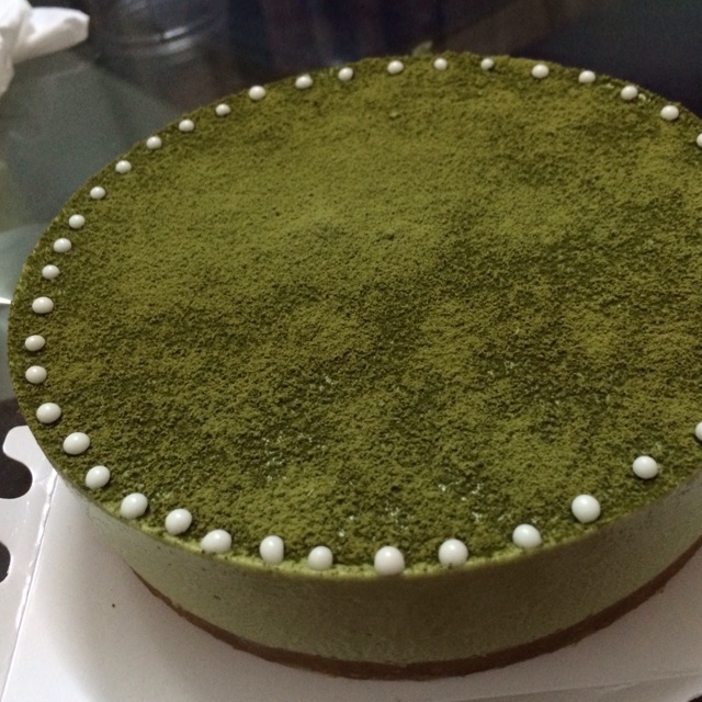 抹茶冻芝士蛋糕