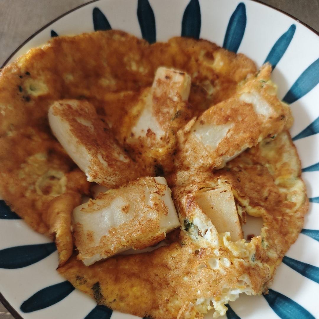 年糕这样吃巨香！外脆里糯太上瘾 ～#早餐灵感 #年糕新吃法