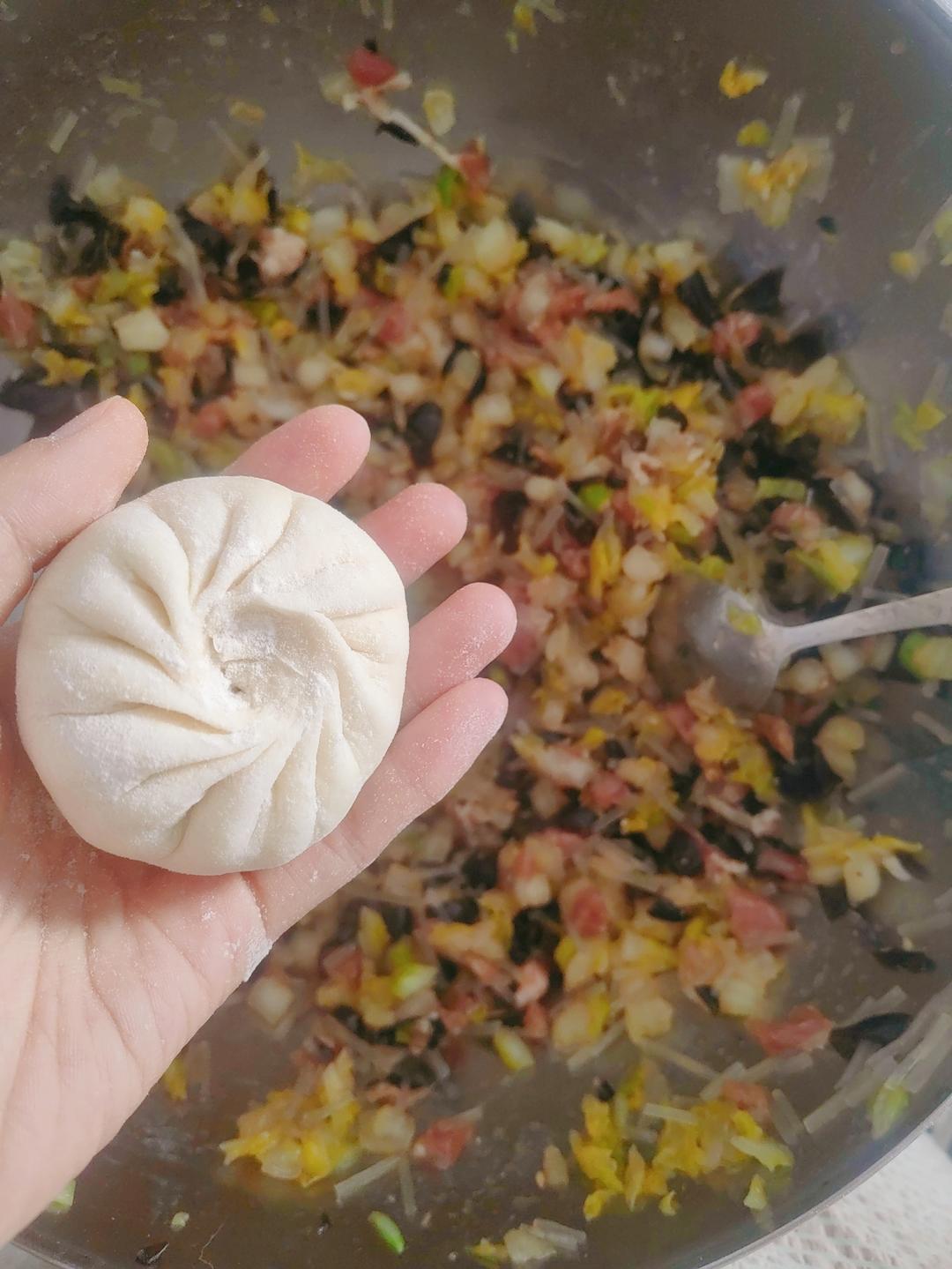 猪肉白菜包子