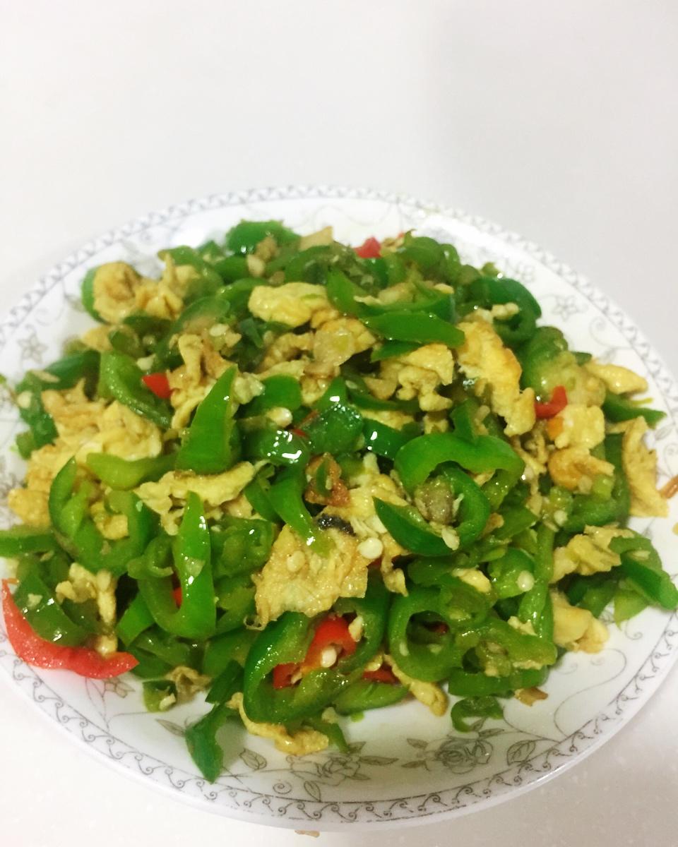 青椒炒鸡蛋
