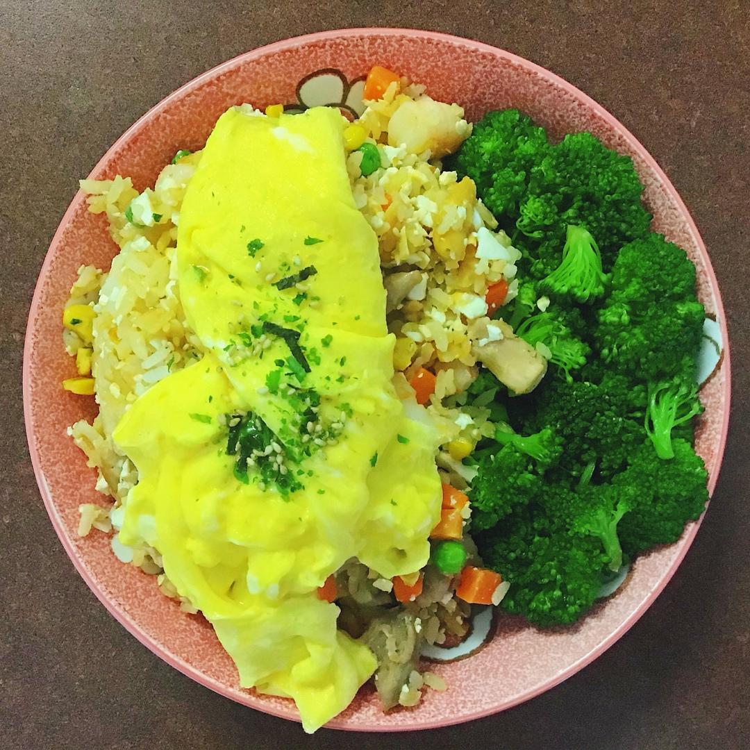 【流心蛋包饭】