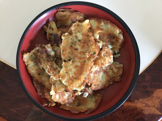 土豆洋葱煎饼