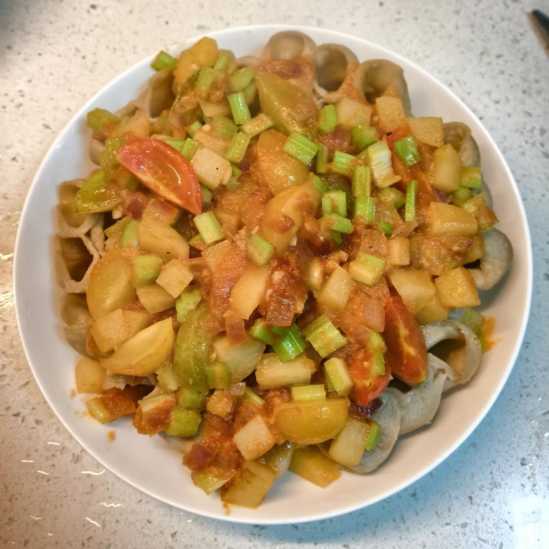 第一次做莜面栲栳老，老公居然说比西贝的还好吃！