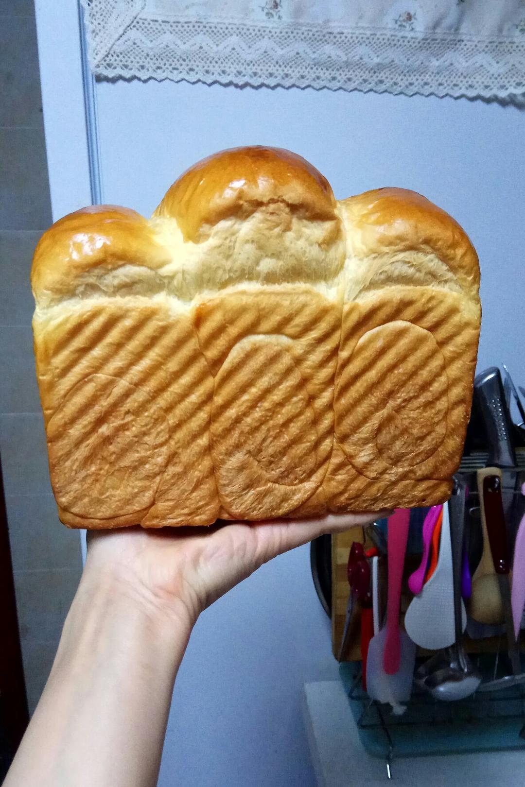 绵软老面吐司