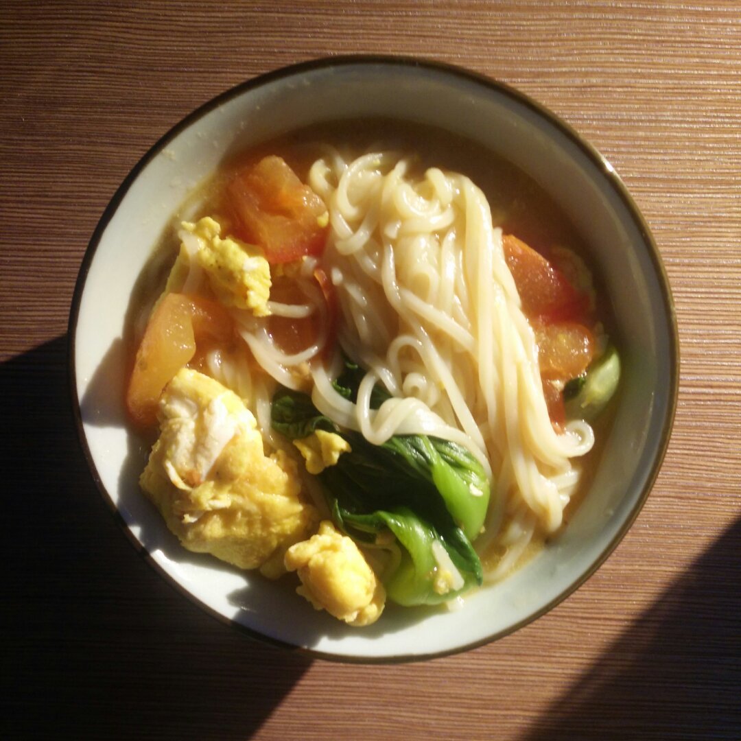 超级入味好吃的番茄鸡蛋面