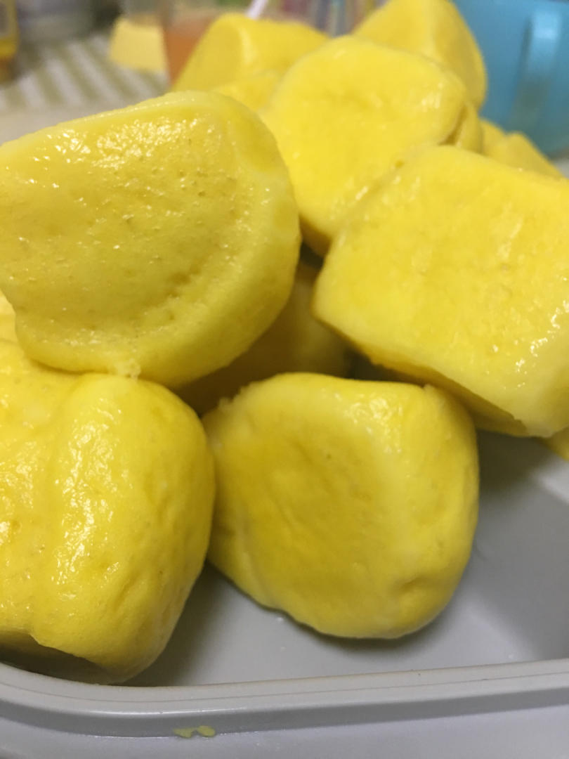 hi-sunny2016做的奶香南瓜小馒头 宝宝辅食