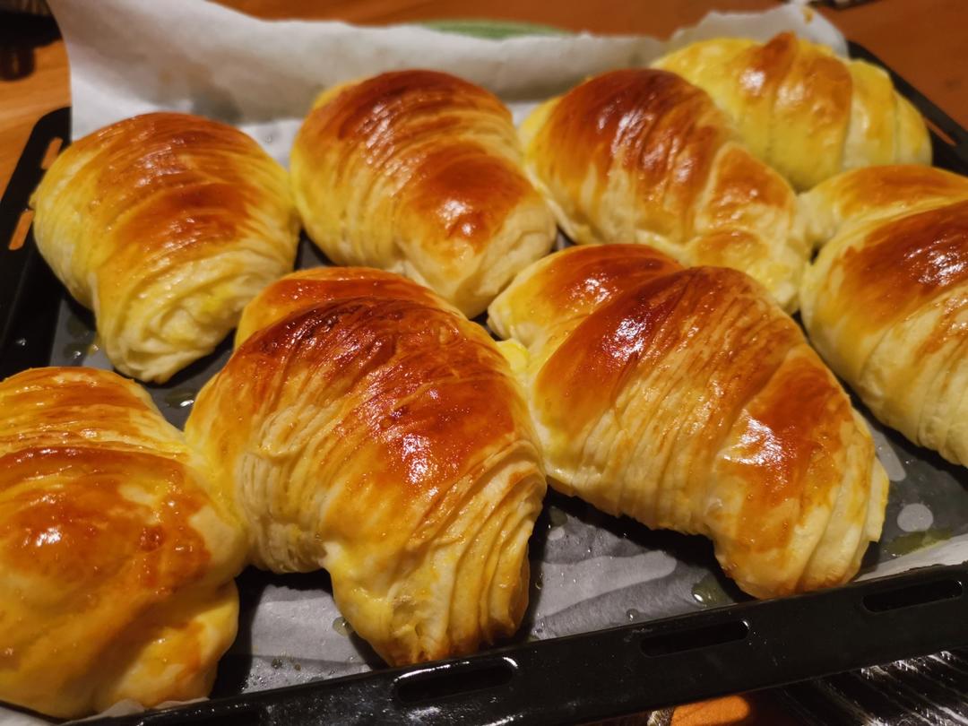 超级详细的可颂牛角包教程