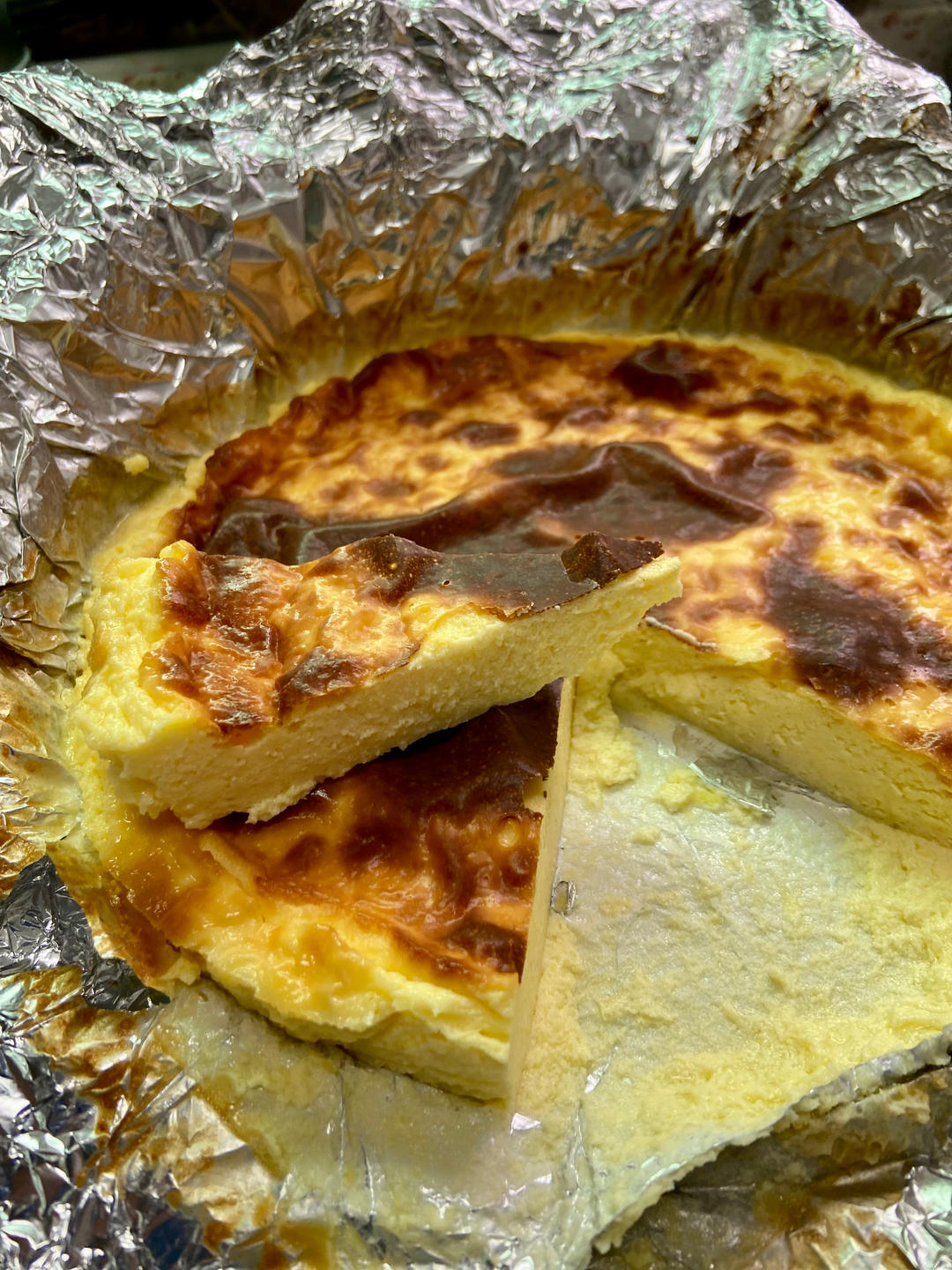 【生酮低碳】巴斯克式烤芝士蛋糕简单粗暴快手0失败