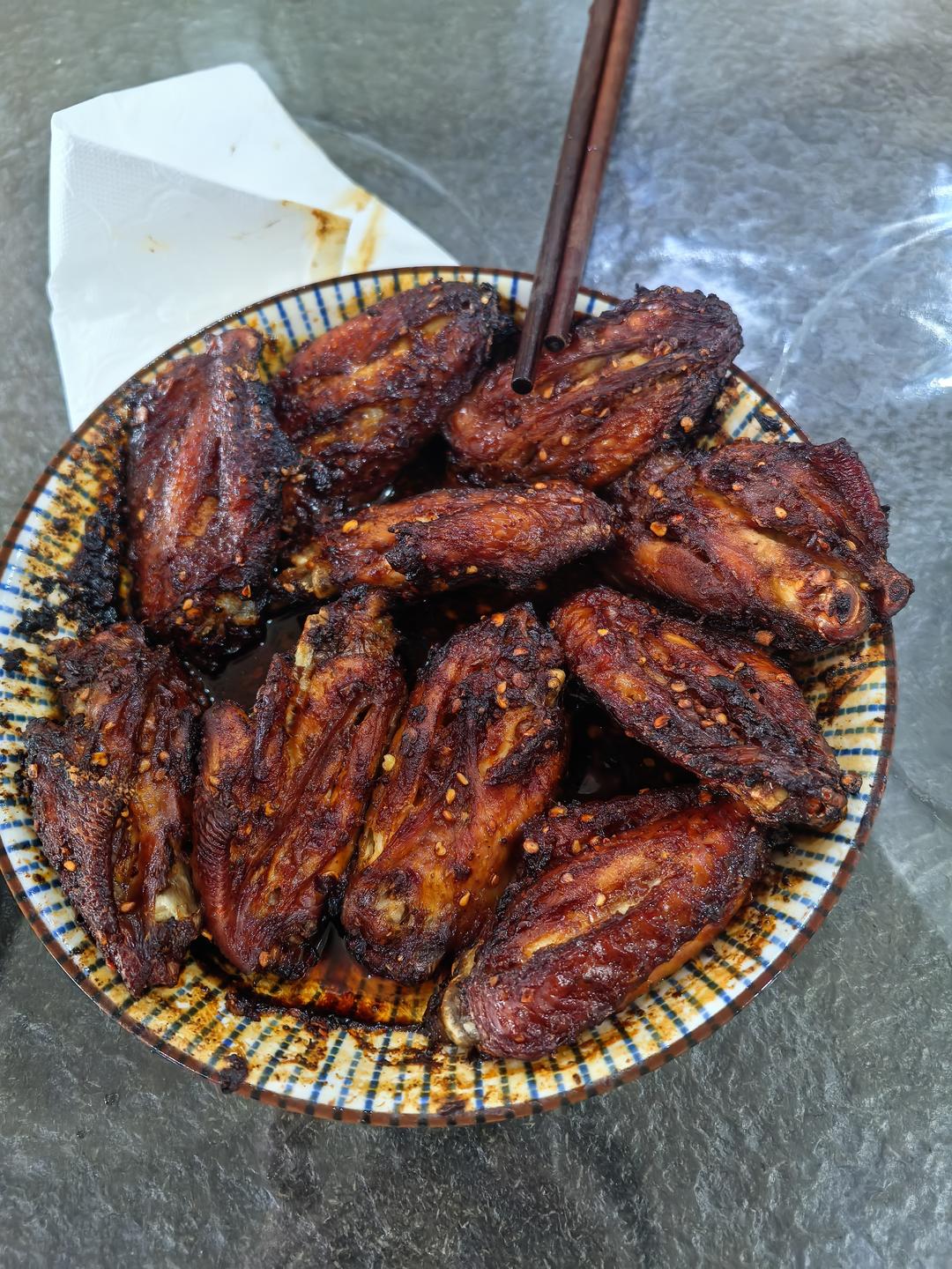 秒杀外面轻食店的所有鸡翅 吃了一次就彻底爱上(空气炸锅版)