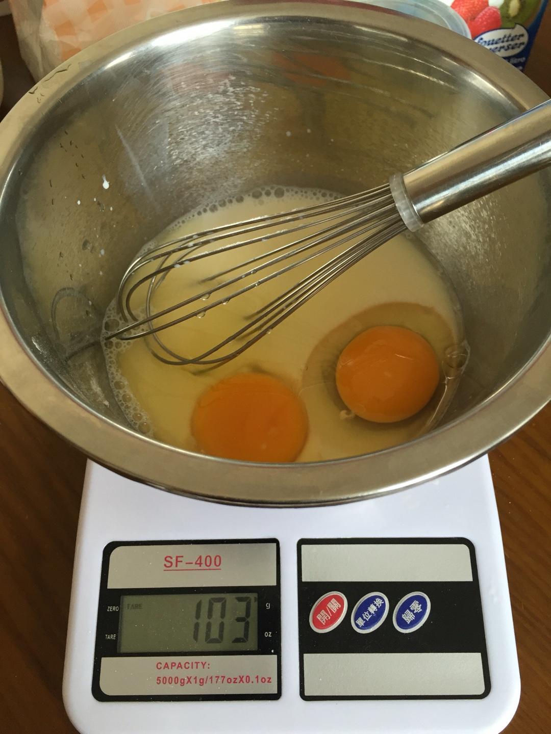 纯奶手撕吐司的做法 步骤1