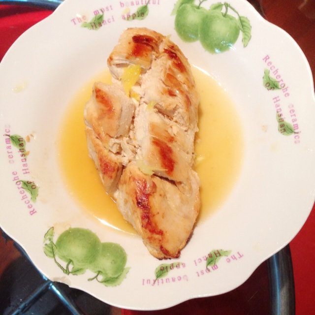 橙香煎鸭胸