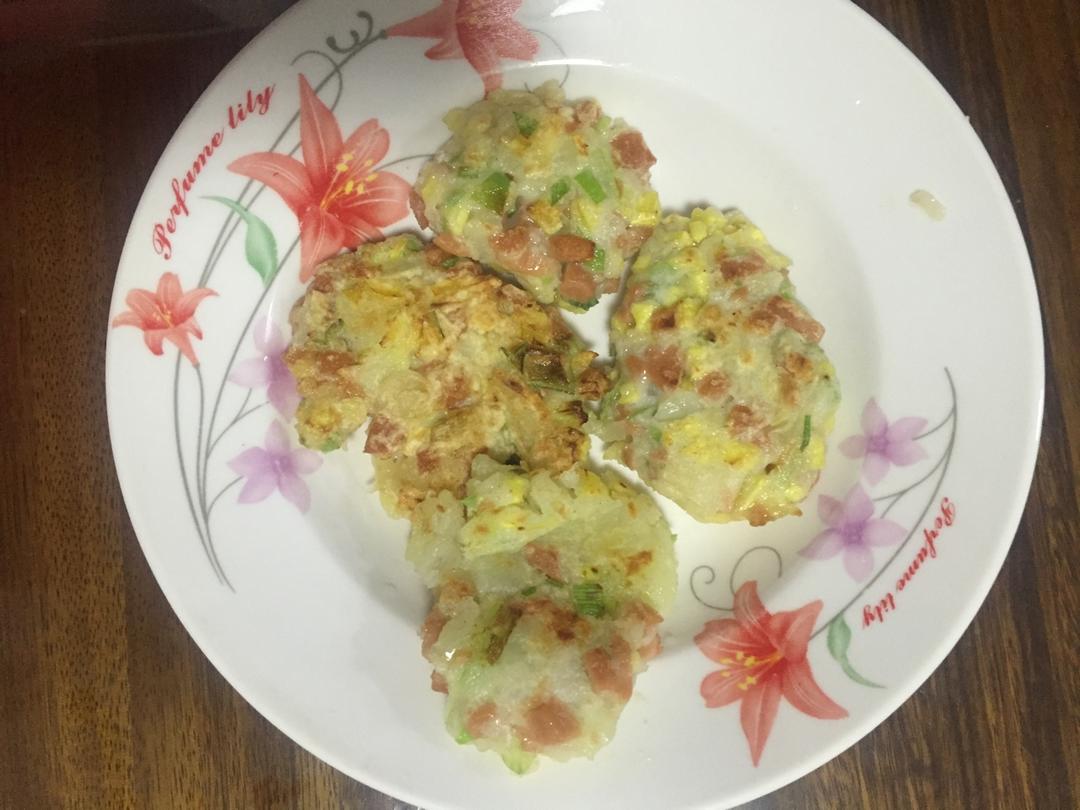 土豆火腿早餐饼