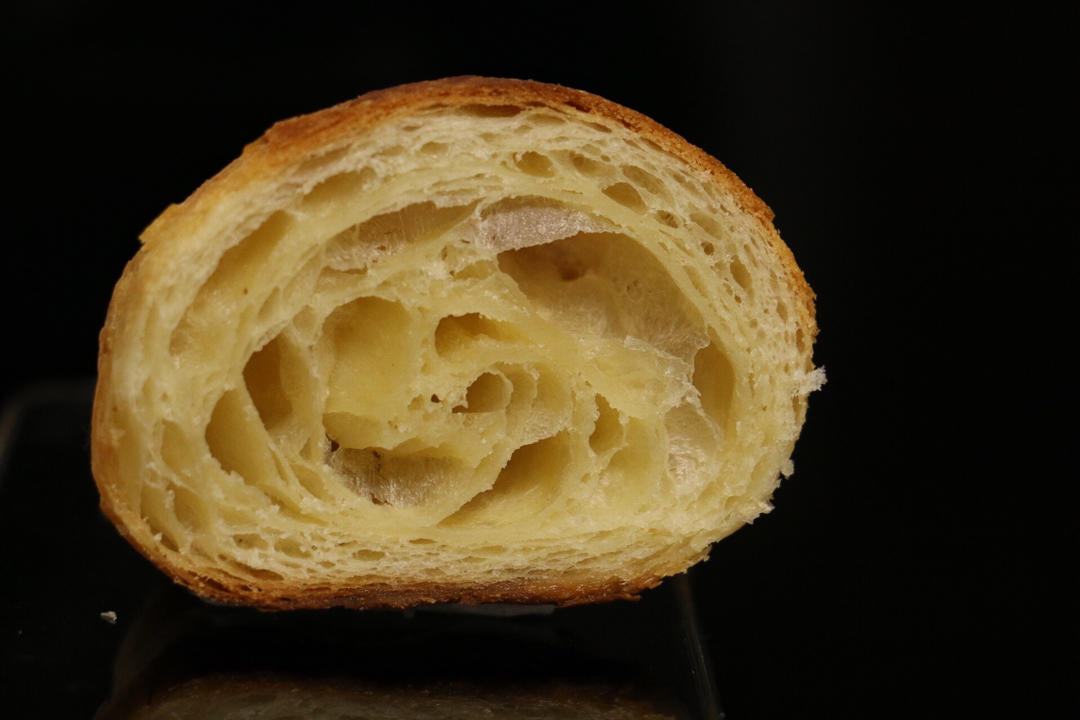 初一时做的可颂croissant丹麦牛角包