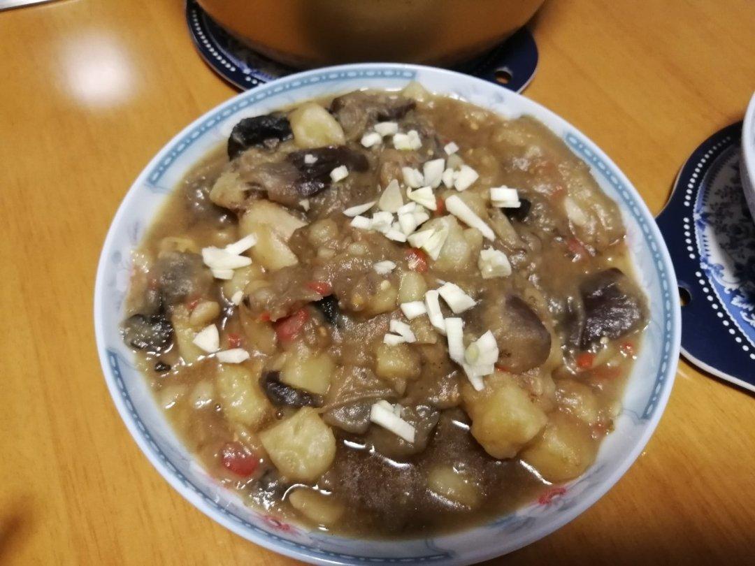 土豆炖茄子