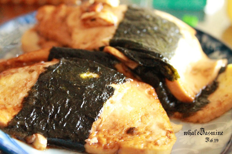 日式照烧海苔豆腐