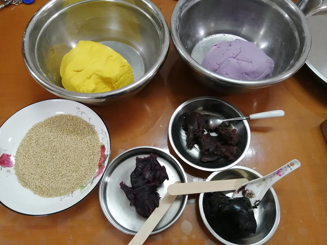 糯叽叽的南瓜饼