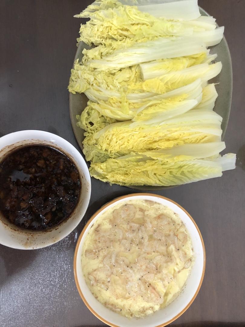 蒜蓉粉丝肉沫娃娃菜