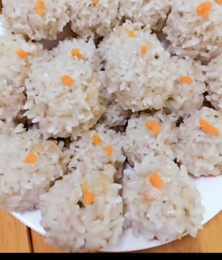 蒸糯米丸子