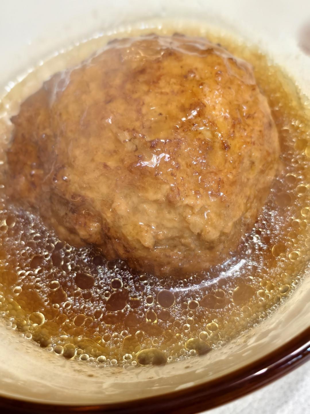 简单的红烧狮子头～拌饭太香了