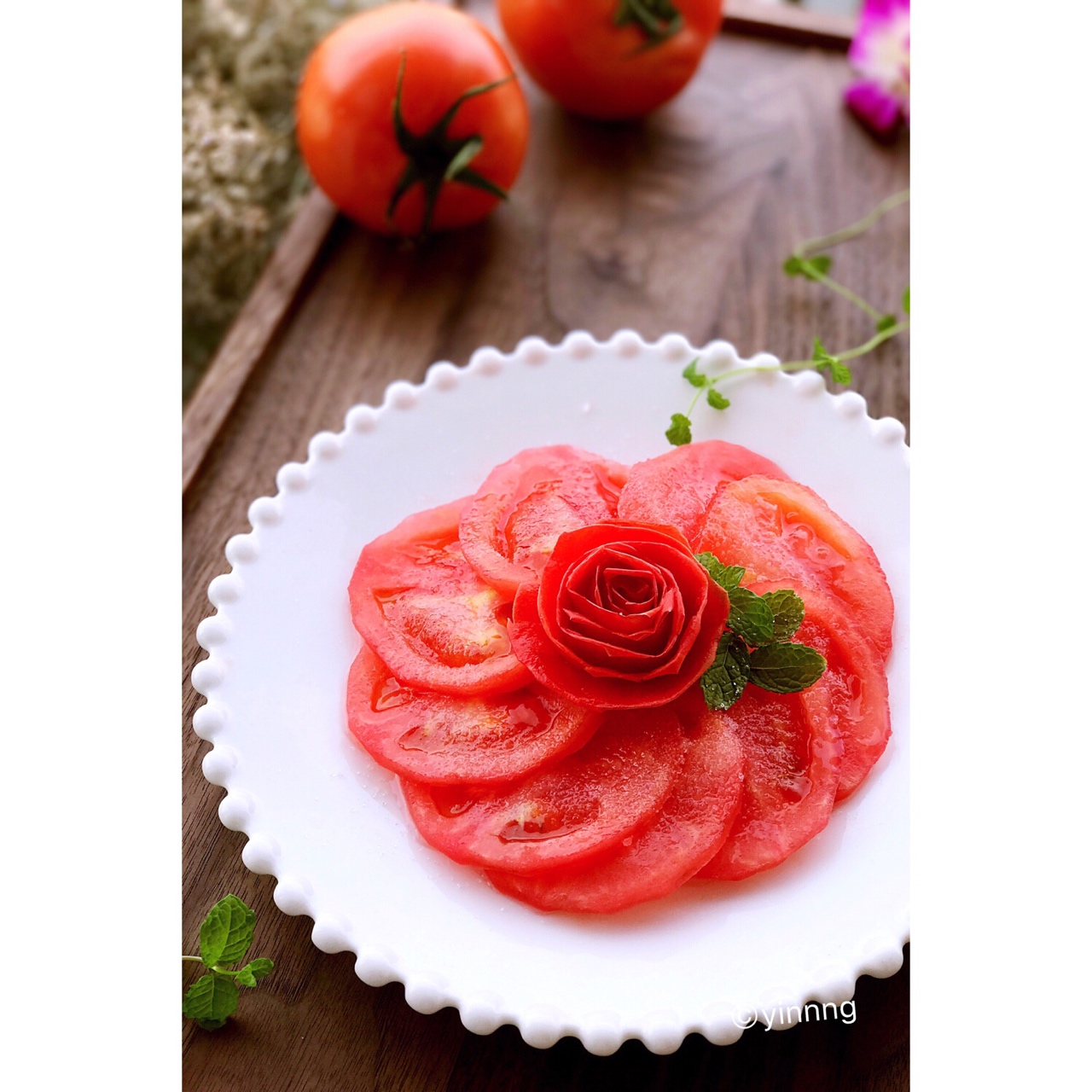 番茄牡丹花